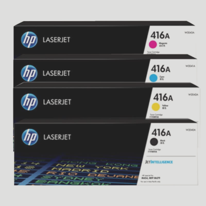 惠普(HP)410a/CF410A 原装硒鼓四色套装 适用hp M452DN/m377dw/M452DW/M452NW/高清大图