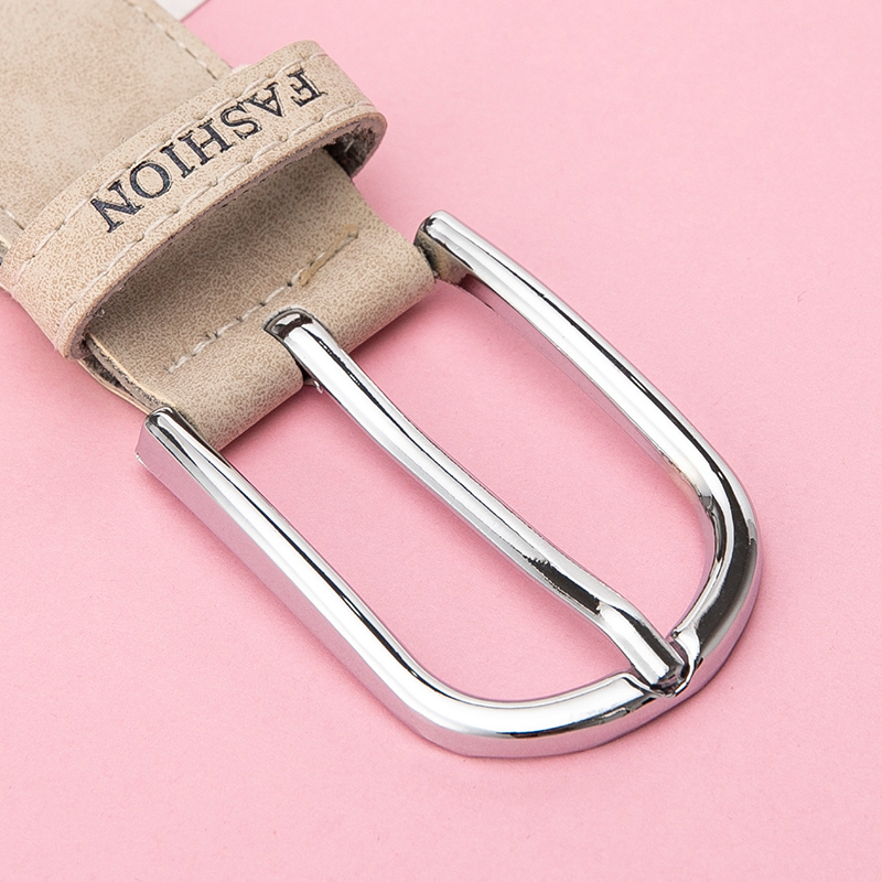 啄木鸟皮带女士2025新款帆布编织松紧弹力针扣学生懒人牛仔裤扣生高清大图