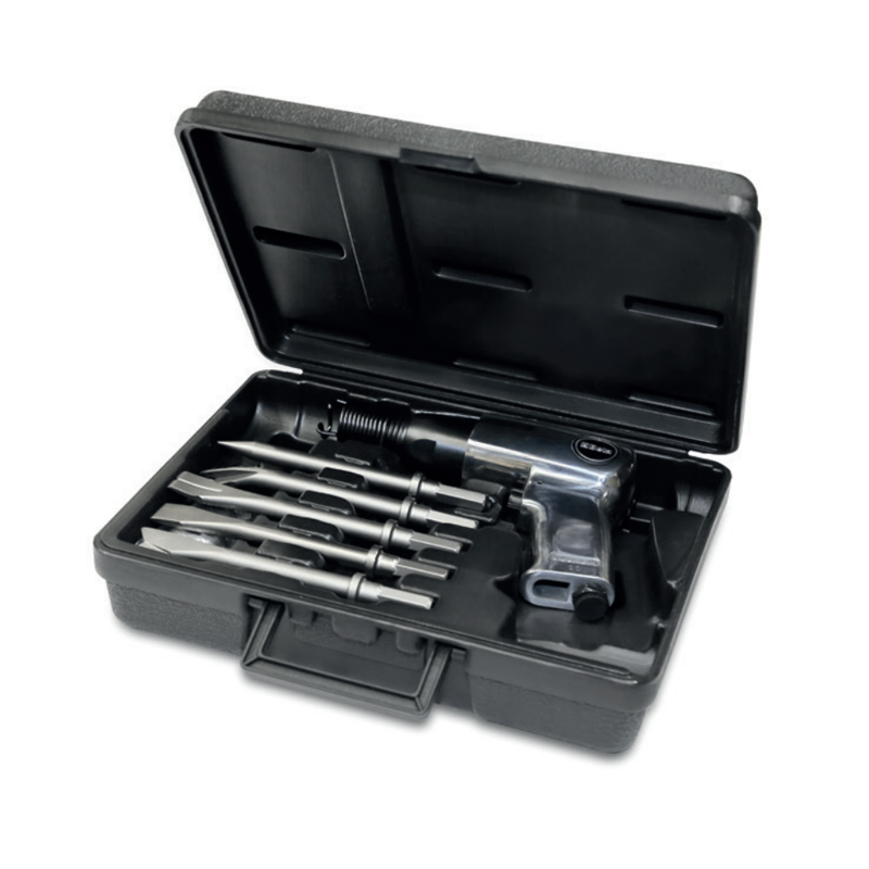 百塔 气锤和5个錾子套装高清大图