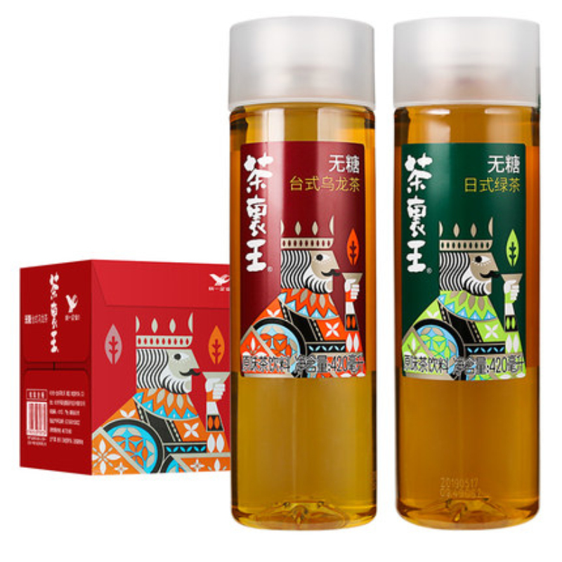 统一茶里王420ml*12瓶整箱 台式乌龙茶 无糖无脂肪饮料