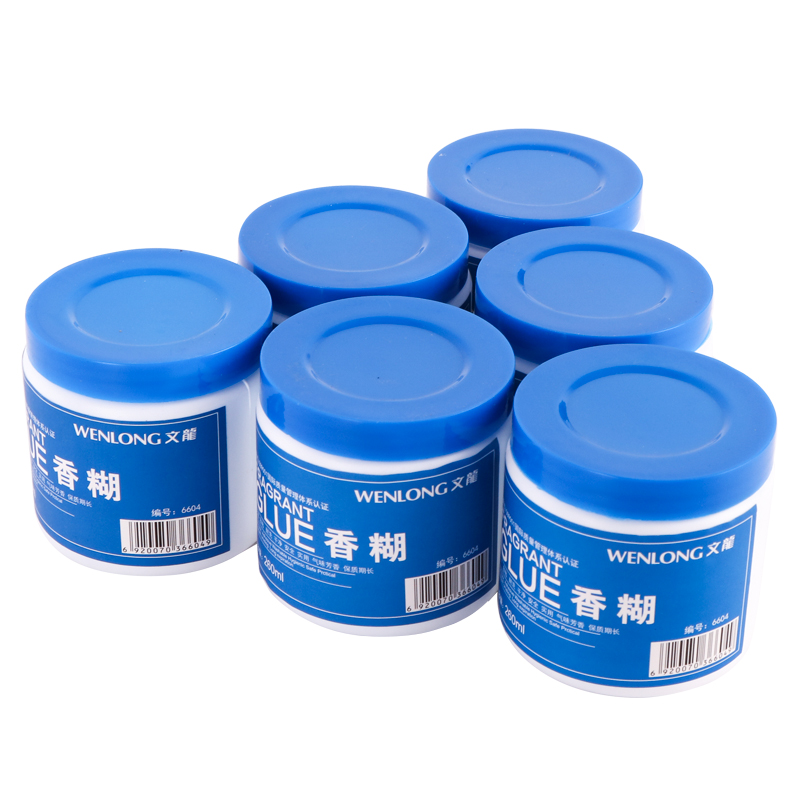 优必利 浆糊 260ml香糊 高粘度胶 办公用品 5瓶装 6604