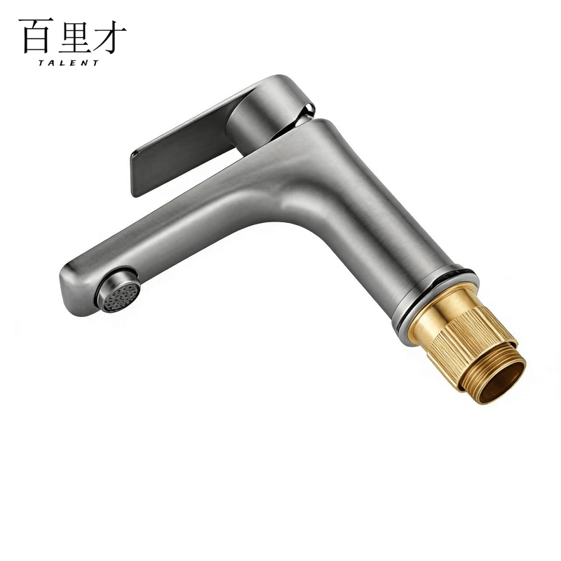 百里才 面盆水龙头 冷热 个图片