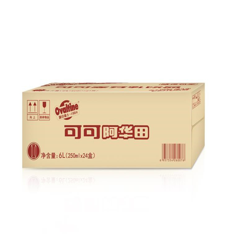 阿华田麦芽乳饮品可可味250mL*24入