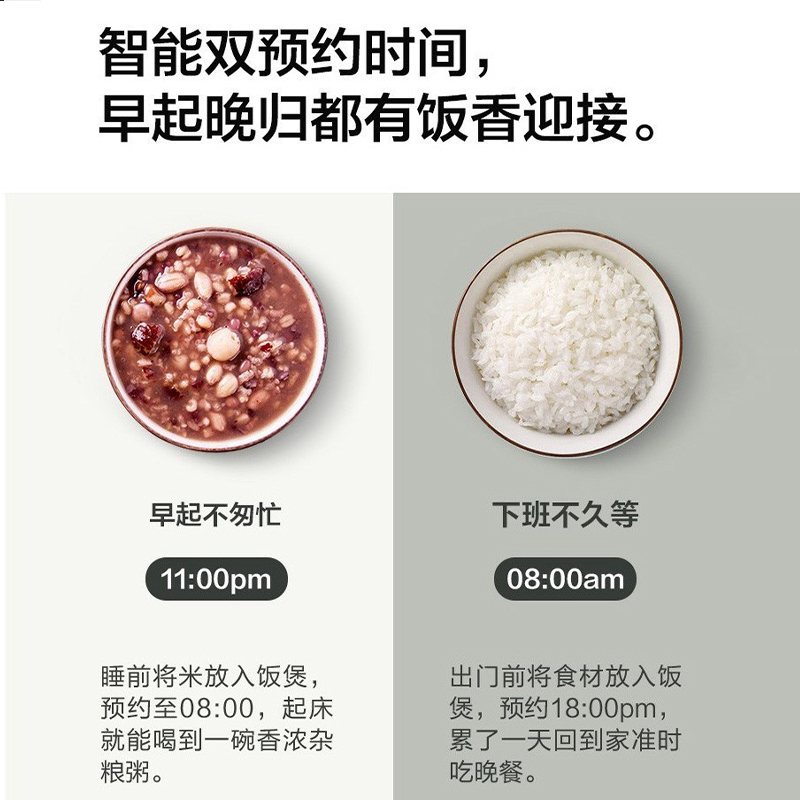 东芝(TOSHIBA)4L电饭煲 IH电磁加热 鲜饭煲 家用智能预约电饭煲3-6人官方正品 RC-15HNC(W)