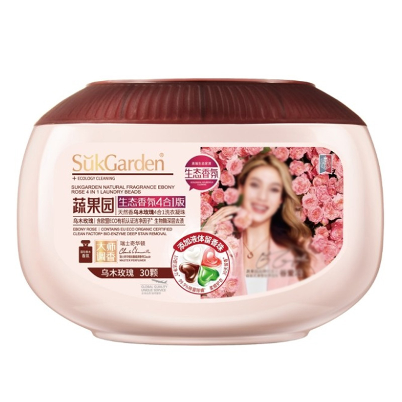 蔬果园 SGY0656-1 洗衣凝珠 乌木玫瑰 12g*30颗