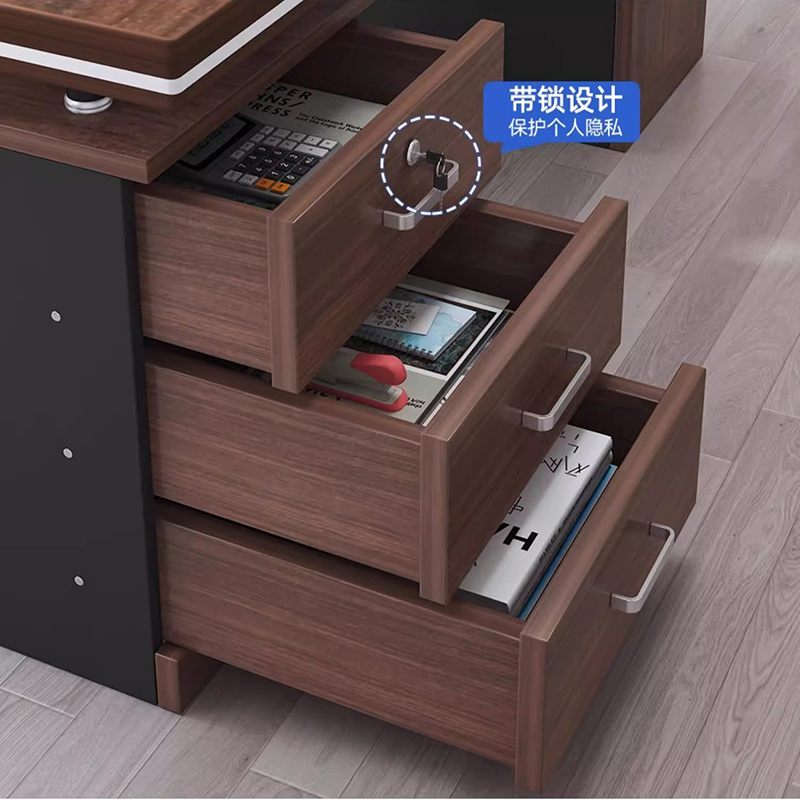 铭羽洋电脑桌1.4m张高清大图