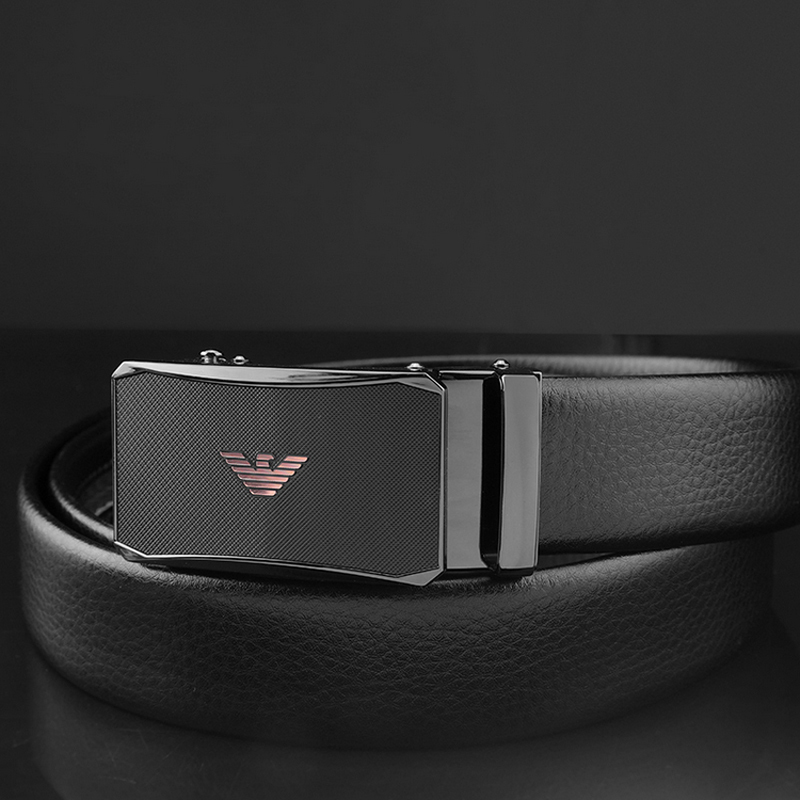 lidenamani利登阿玛尼男士新款皮带自动扣真皮腰带中青年时尚裤带韩版