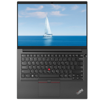 联想ThinkPad E14 14英寸轻薄窄边框办公商务笔记本电脑(酷睿I7-10710U 8G 1TBSSD 2G独显 高清屏)黑色 定制