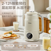 美的(Midea)豆浆机DJ15B-G100S90豆浆机家用全自动小型多功能免煮低音0.8-1.5L大容量免煮免过滤