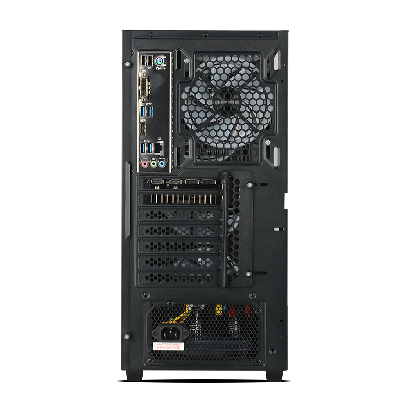 宁美国度电脑主机AMD R5 3600/RX550/560i游戏主机高配吃鸡电脑台式机组装电脑办公家用设计DIY整机全套