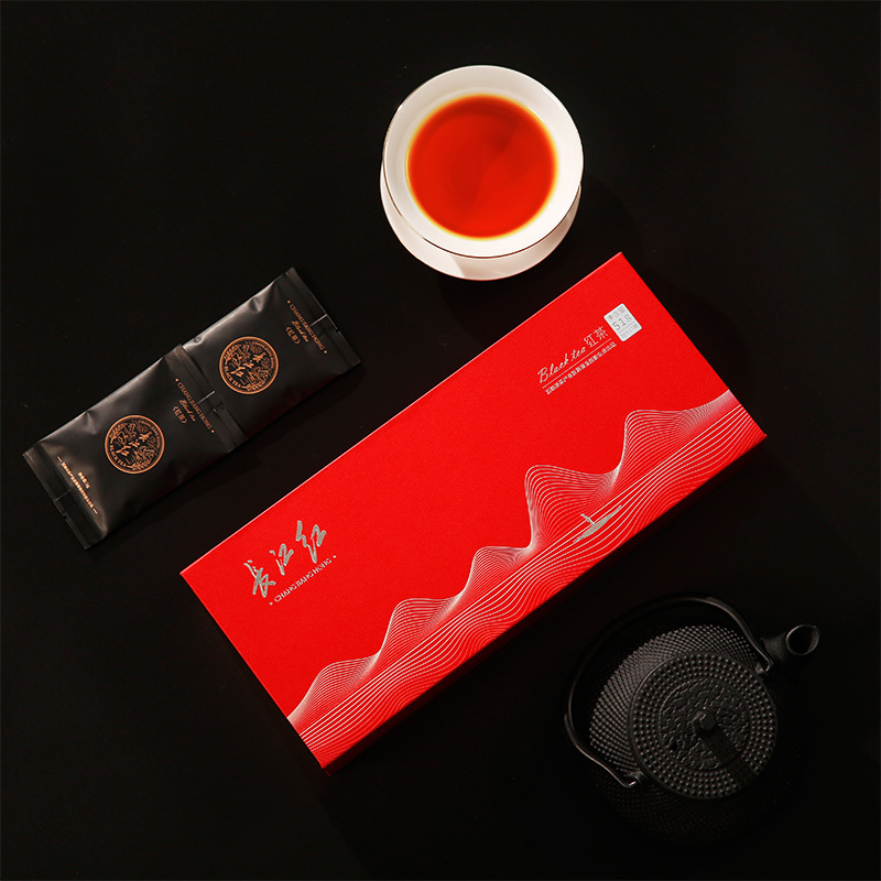 川红 长江红 红茶红色经典款 特级红茶 时尚经典年货礼盒茶叶51g/盒