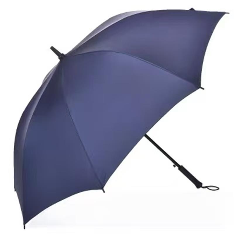 天堂 防风雨伞长柄 雨伞半自动男士商务伞超大伞面 藏青13024E