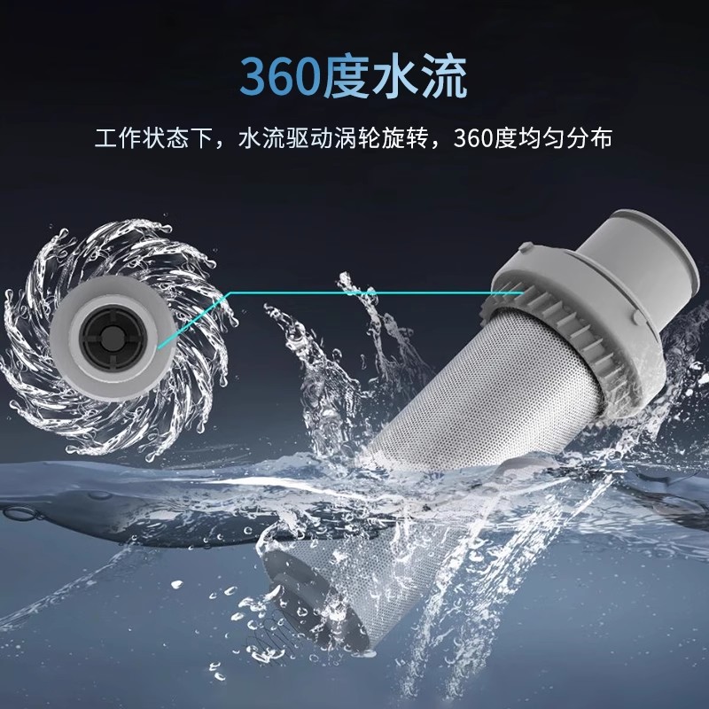 汉斯顿净水器主管道稳压型前置家用厨房过滤器HP-L40全自动款高清大图