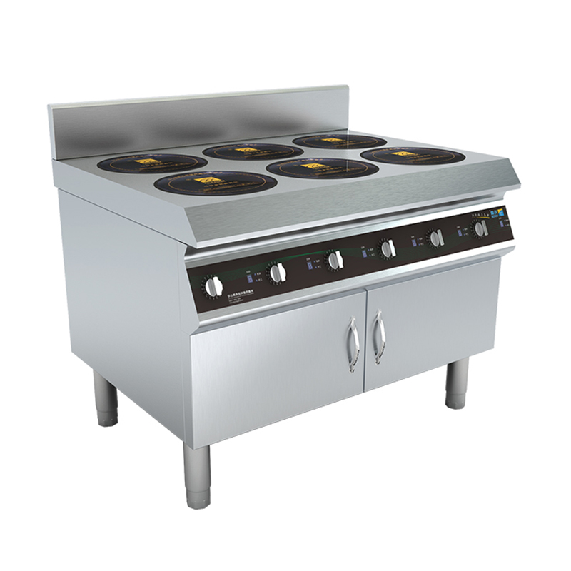今创(jinchuang)电磁六眼煲仔炉商用电磁炉3500w电磁四眼煲仔炉六头