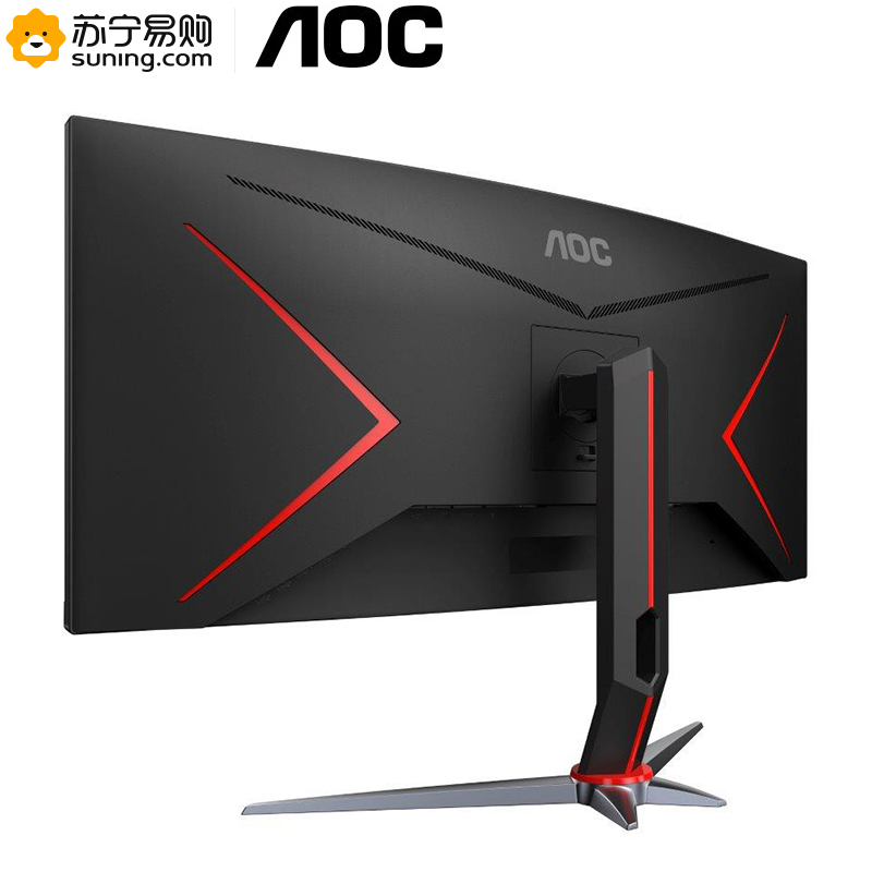 冠捷(AOC)34英寸曲面带鱼屏 LED背光 低蓝光 HDMI 200Hz 2K刷新率 超薄无边框 液晶台式电脑显示器144(CQ34G2Z)