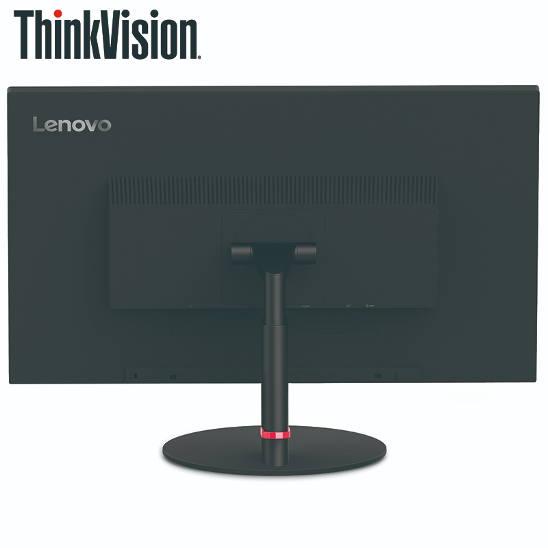 联想(Lenovo)ThinkVision T27p 27英寸屏 4K高清窄边框 全功能USB Type-C 电脑显示器 (DP/HDMI接口)
