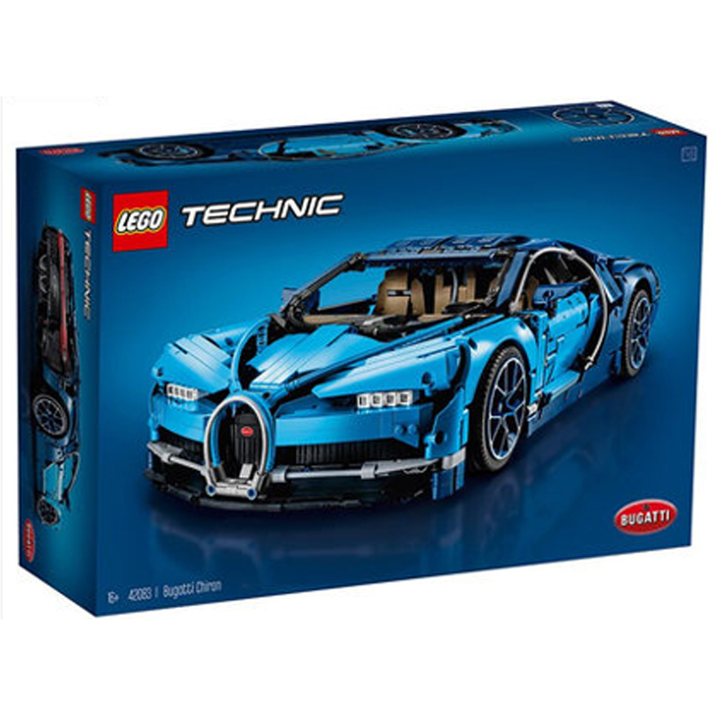 LEGO乐高Technic机械系列42083布加迪Chiron3599粒16岁+拼插积木玩具[2021年底绝版]