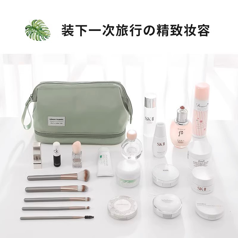 化妆品收纳包女便携2025新款超火大容量包包洗漱袋旅行高级感1085高清大图
