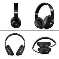 【二手95新】Beats beats studio2 wireless魔音录音师2 无线蓝牙头戴式耳机亮黑