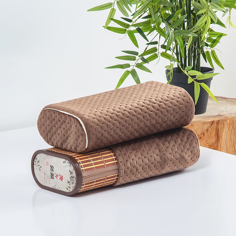 颈椎枕护颈竹子圆枕头老年枕颈椎枕头竹筒枕竹枕头空心成人硬枕头