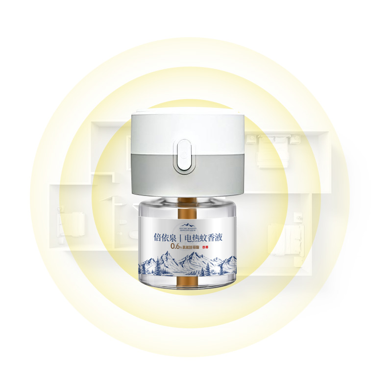 倍依泉 电热蚊香液 40ml*4瓶 无香持效高清大图