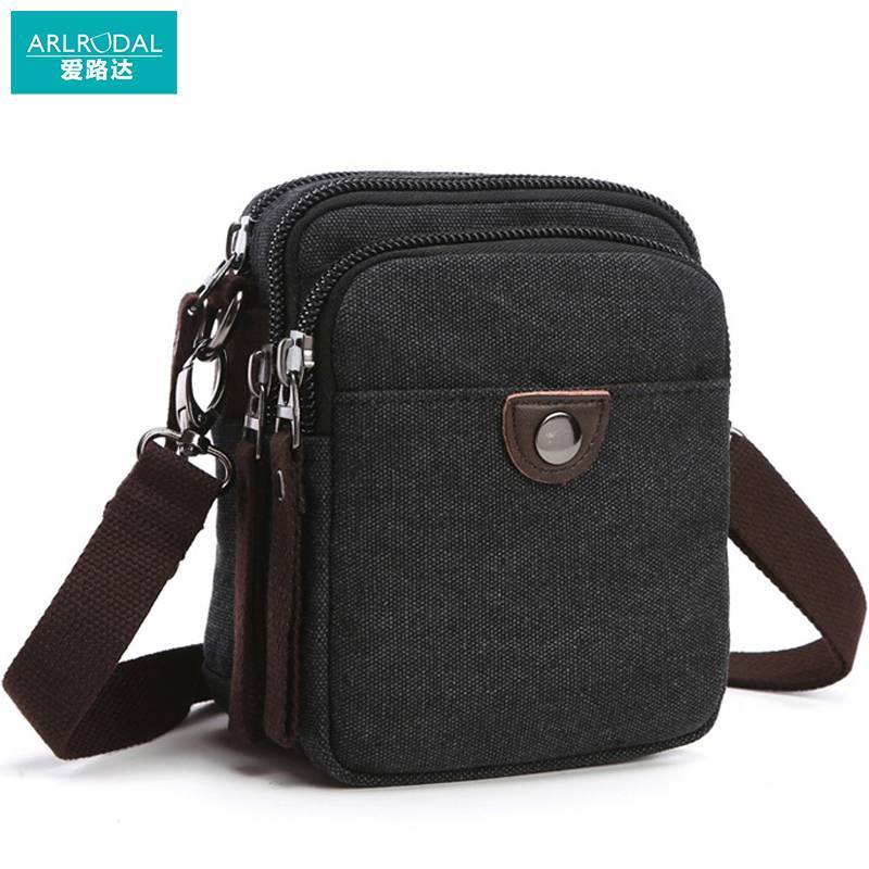 爱路达 帆布斜挎包 休闲小包 单肩包 K7/个