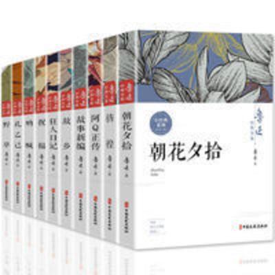鲁迅经典全集(全10册) 正版10册鲁迅经典作品集朝花夕拾呐喊阿Q正传狂人日记鲁迅全集