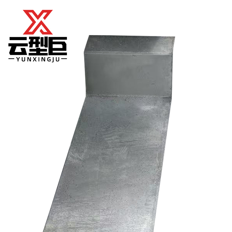 云型巨 镀锌挡板 钢板挡板 挡碴挡渣 2m*0.4m*5mm 单位:块高清大图