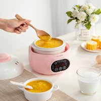 天际宝宝辅食婴儿炖汤煲粥燕窝机炖盅隔水炖盅陶瓷内胆智能恒温预约0.8L小型宿舍mini母婴养生粥BB煲银耳养生1-2人