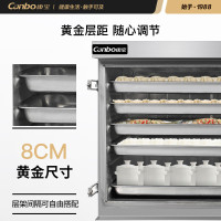 康宝（Canbo）蒸饭柜商用蒸饭箱蒸饭机食堂单位学校安全防干烧电蒸柜蒸包炉大容量 36盘标准款380VZFC36-BZB