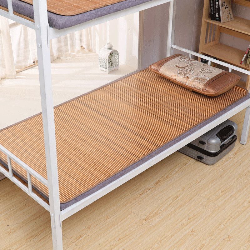 竹席凉席1.8米2米可折叠凉席1.5米家用竹席子学生宿舍0.9m草席1.2 御竹亲肤席【配枕套】 宽0.9米*1.9米【折叠】