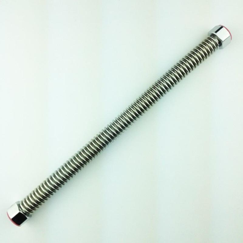 30cm 4分不锈钢波纹管 加粗大流量进水软管 液压冷热水 热水器 波纹管.