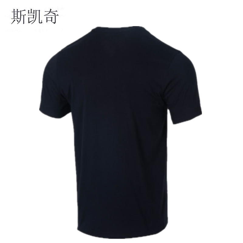 斯凯奇 夏季短袖情侣装 L225U070-0018L 件高清大图