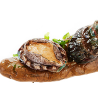 海洋岛 (HAIYANGDAO) 鲍鱼6只(300g)+虾夷扇贝6只(500g) 约800g 国产 大连海鲜水产礼盒装