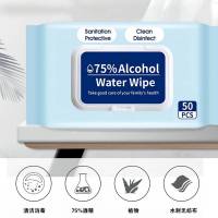 工霸 消毒湿巾 75酒精湿巾 50片