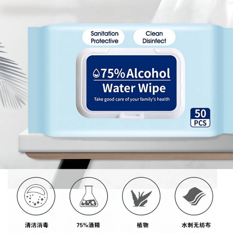 工霸 消毒湿巾 75酒精湿巾 50片