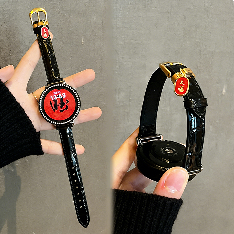 适用小天才电话手表表带Z10/Z9可爱挂脖Z11新款Z8Z7S保护套3139B高清大图