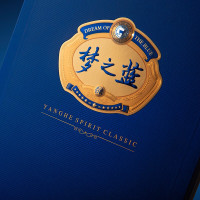 洋河(YangHe) 蓝色经典 梦之蓝M6+ 40.8度550ml*4整箱装 浓香型白酒