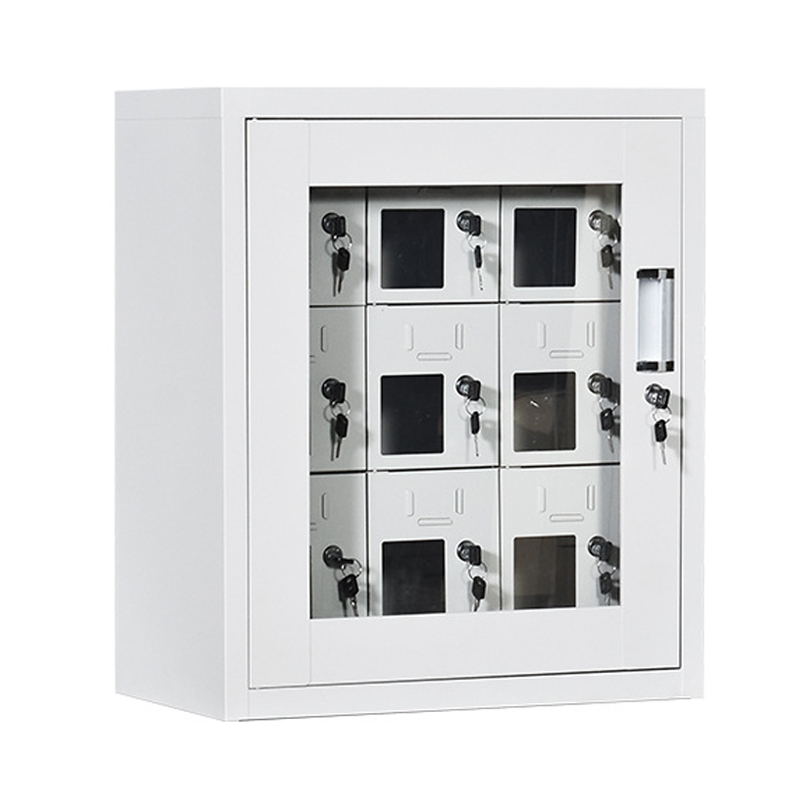 班龙手机柜 外玻9门台高清大图