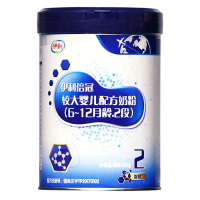 伊利倍冠 较大婴儿配方奶粉二段6-12个月2段800克罐装/听装