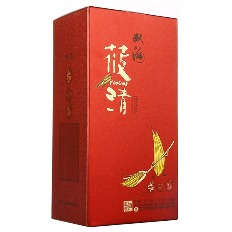 双沟 莜清(荞麦酒) 40.8度 500ml 单瓶装浓香型白酒