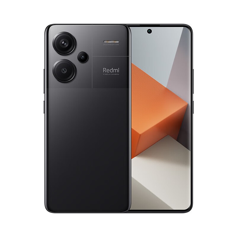 小米 Redmi Note13Pro+ 子夜黑 12GB+512GB 第二代1.5K高光屏 5G智能手机