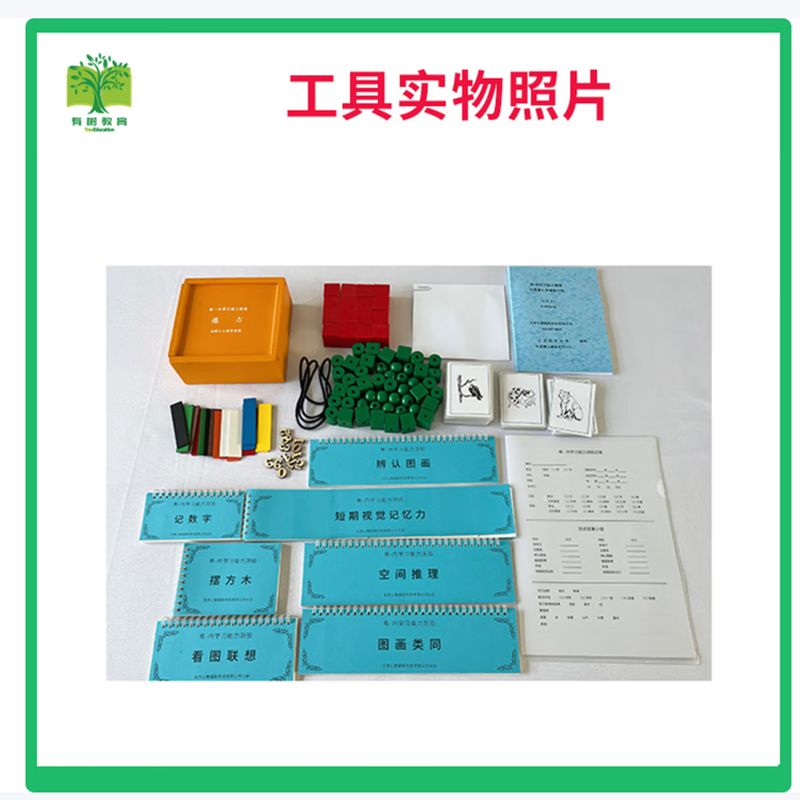 有树 YSXL-H-NTLA 希内学习能力测评减压工具箱专业早教教具高清大图