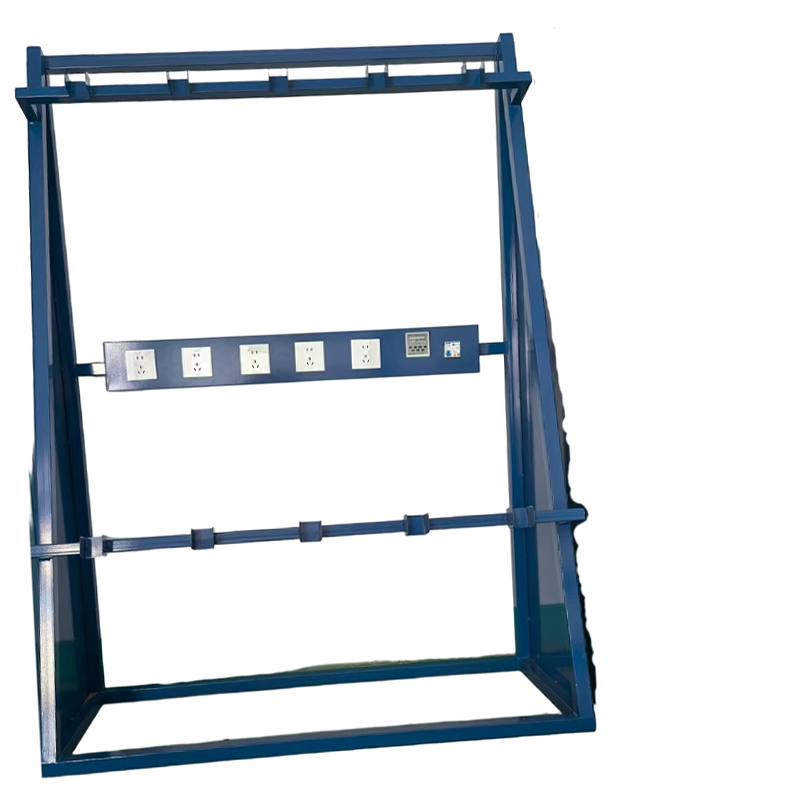 鲁源仕通/充电道尺架 1500*600*2000mm带时控漏保组 蓝色