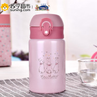 比得兔逗趣弹跳保温杯-樱花粉250ml PR-T753