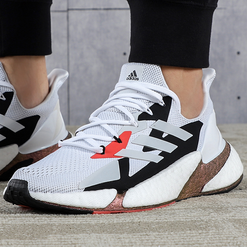 阿迪达斯鞋男2021夏季新款运动鞋Boost鞋子轻便缓震跑步鞋FW8388