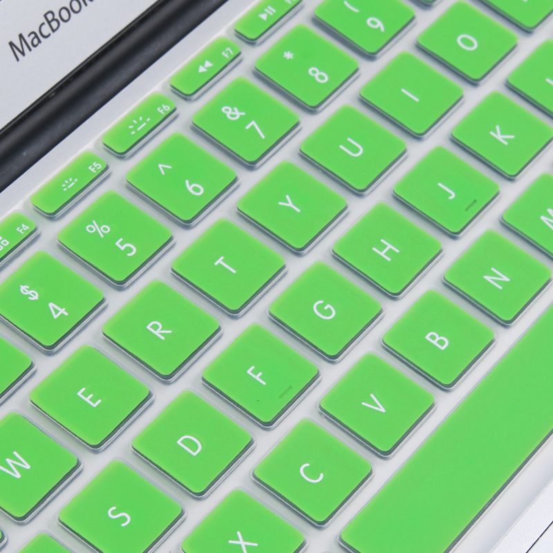 HIGE/苹果笔记本键盘膜 Mac/pro/air键盘膜 Mac12英寸/新款pro13无Touchbar通用 草绿