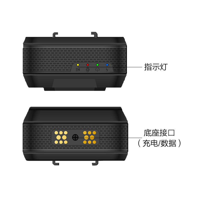 联想(Lenovo)DSJ-8H[官方标配32G]GPS版执法记录仪1800P高清红外夜视无线遥控专业微型便携音视频现场