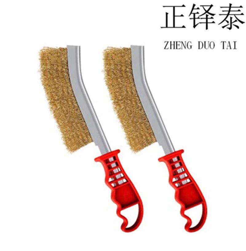 正铎泰 刀型钢丝刷 刀刷 长235mm/个高清大图