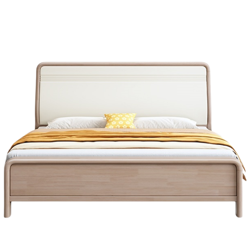 铭 思达实 木 床高清大图